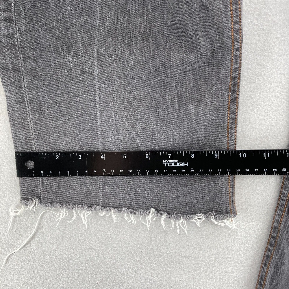 Vintage Rocawear Cropped Jeans Mens 36 Gray Denim Original Fit Baggy Loose Y2K - Picture 10 of 13
